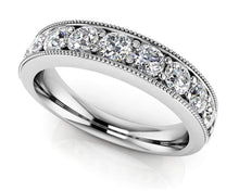 Load image into Gallery viewer, Vintage Diamond Anniversary Diamond Ring with 0.34 ct.(finished) 1.6mm - Luxury Time NYC