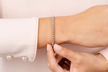 Load image into Gallery viewer, Vintage Dreams Tennis Diamond Bracelet with 1.96 ct.(finished) 2.1mm - Luxury Time NYC