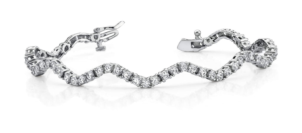 Winding Road Lab - Grown Diamond Bracelet with 3.52 ct.(finished) 2.5mm - Luxury Time NYC