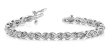 Load image into Gallery viewer, X Link Diamond Bracelet with 1.79 ct.(finished) 3.0mm - Luxury Time NYC