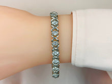 Load image into Gallery viewer, X Quad Diamond Bracelet with 1.04 ct.(finished) 1.25mm - Luxury Time NYC