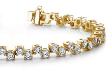 Load image into Gallery viewer, Zig Zag Diamond Bracelet with 11.00 ct.(finished) 4mm - Luxury Time NYC