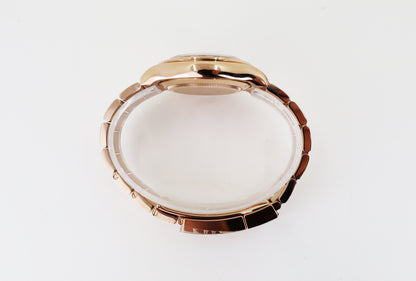 Rolex Daytona Rose Gold Pink & Black Index Dial Rose Gold Bezel Oyster Bracelet 116505