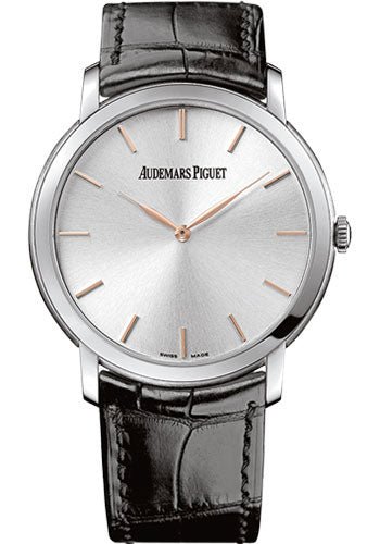 Audemars Piguet Classic Collection Jules Audemars Extra-Thin Watch - 15180BC.OO.A002CR.01 - Luxury Time NYC