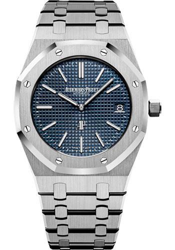 Audemars Piguet Prestige Sports Collection Royal Oak Watch-Blue Dial 39mm-15202ST.OO.1240ST.01 - Luxury Time NYC INC