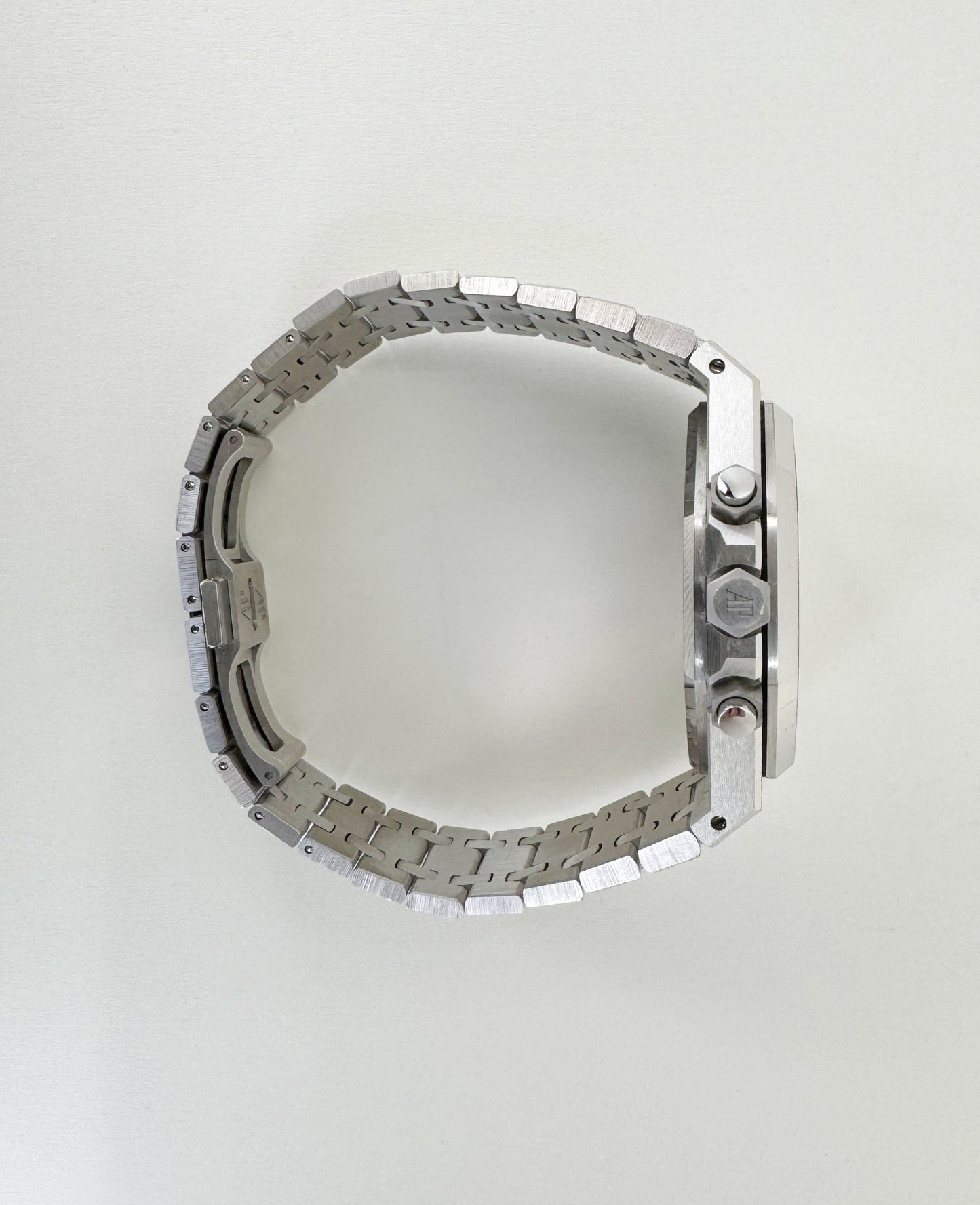 Audemars Piguet Royal Oak Chronograph Frosted White Gold 41mm Purple 26331BC.GG.1224BC.01 - Luxury Time NYC