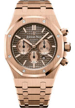Load image into Gallery viewer, Audemars Piguet Royal Oak Chronograph Watch-Brown Dial 41mm-26331OR.OO.1220OR.02 - Luxury Time NYC INC