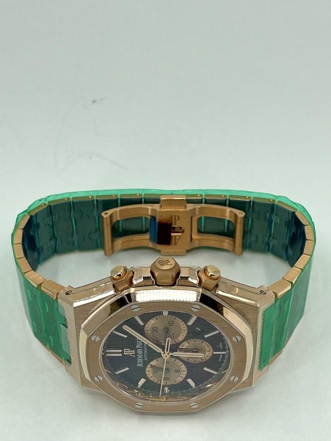 Audemars Piguet Royal Oak Chronograph Limited Edition Green Dial 41mm  26331BA