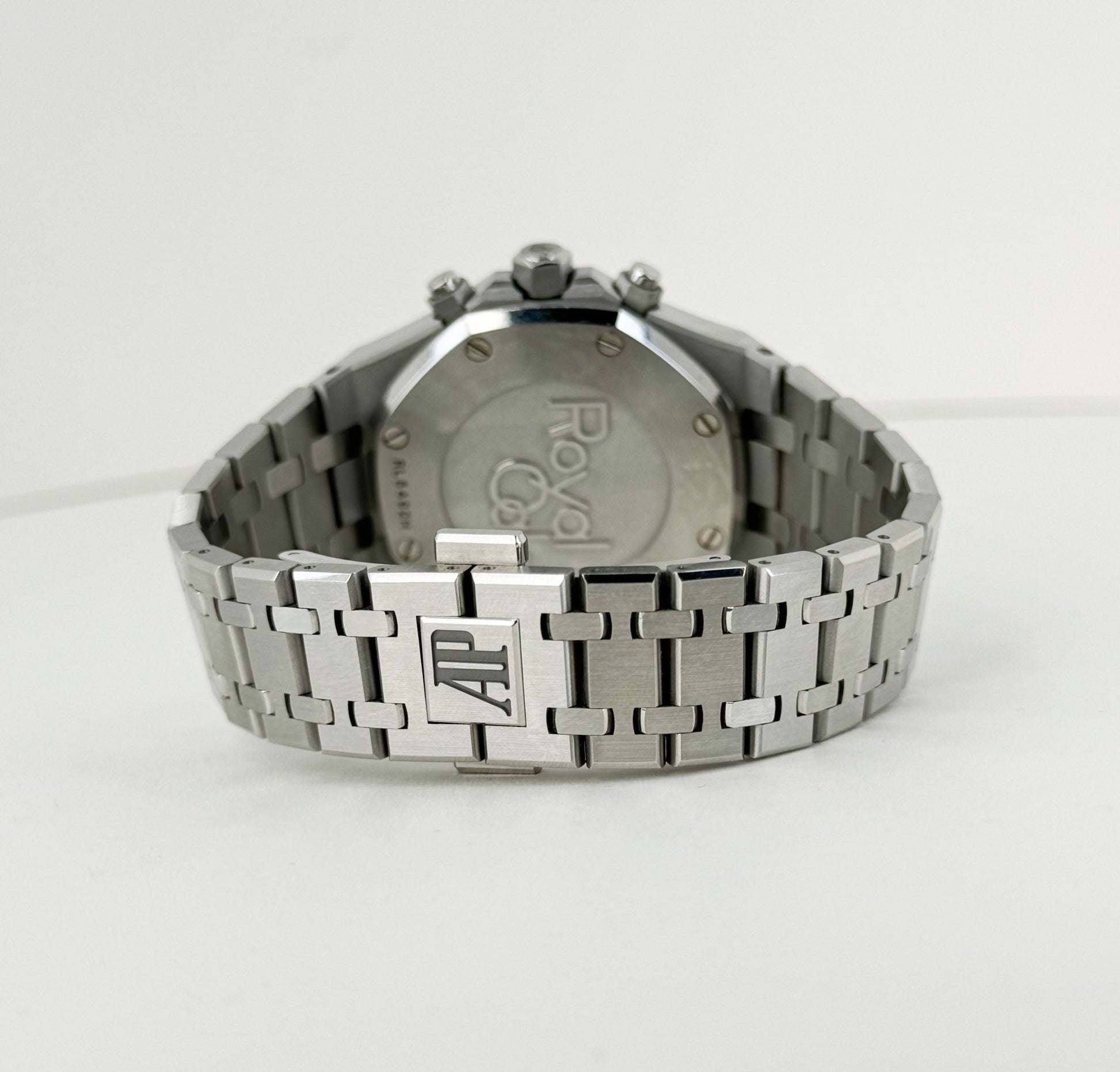 Audemars Piguet Royal Oak Chronograph Watch-Silver Dial 38mm-26315ST.OO.1256ST.01 - Luxury Time NYC