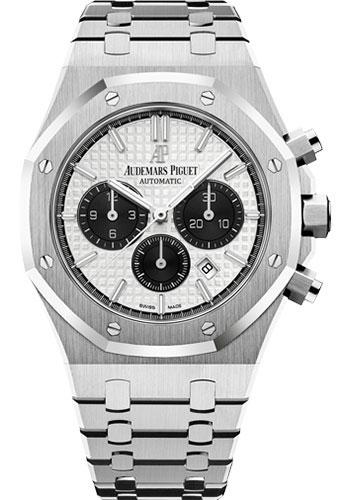 Audemars Piguet Royal Oak Chronograph Watch-Silver Dial 41mm-26331ST.OO.1220ST.03 - Luxury Time NYC INC