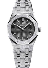 Load image into Gallery viewer, Audemars Piguet Royal Oak Frosted Gold Quartz Watch-Black Dial 33mm-67653BC.GG.1263BC.02 - Luxury Time NYC INC