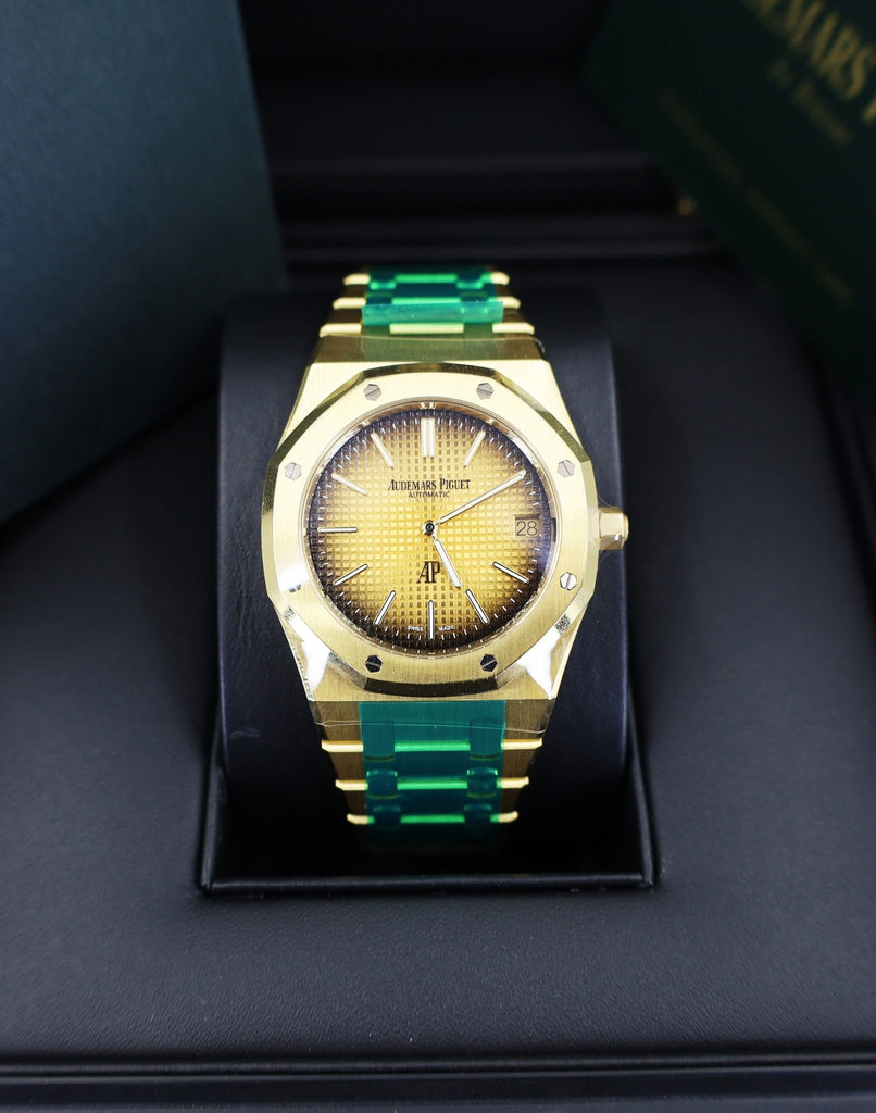 Pre-owned Audemars Piguet Royal Oak Jumbo Extra-Thin Watch