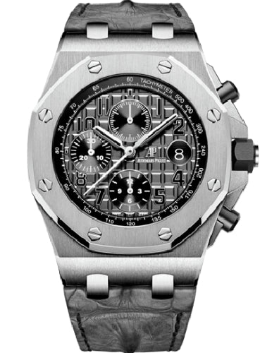Audemars Piguet Royal Oak Offshore Chronograph 42mm Slate Dial Watch - 26470ST.OO.A104CR.01 - Luxury Time NYC