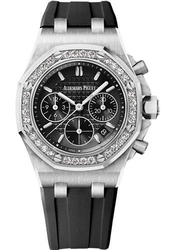 Audemars Piguet Royal Oak Offshore Chronograph Watch-Black Dial 37mm-26231ST.ZZ.D002CA.01 - Luxury Time NYC INC