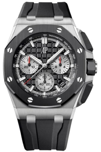 Audemars Piguet Royal Oak Offshore Chronograph Watch Black Dial 43mm-26420SO.OO.A002CA.01 - Luxury Time NYC