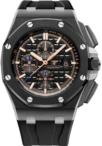 Audemars Piguet Royal Oak Offshore Chronograph Watch-Black Dial 44mm-26405CE.OO.A002CA.02 - Luxury Time NYC INC