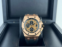 Load image into Gallery viewer, Audemars Piguet Royal Oak Offshore Chronograph Watch-Pink Dial 42mm-26470OR.OO.A002CR.01 - Luxury Time NYC