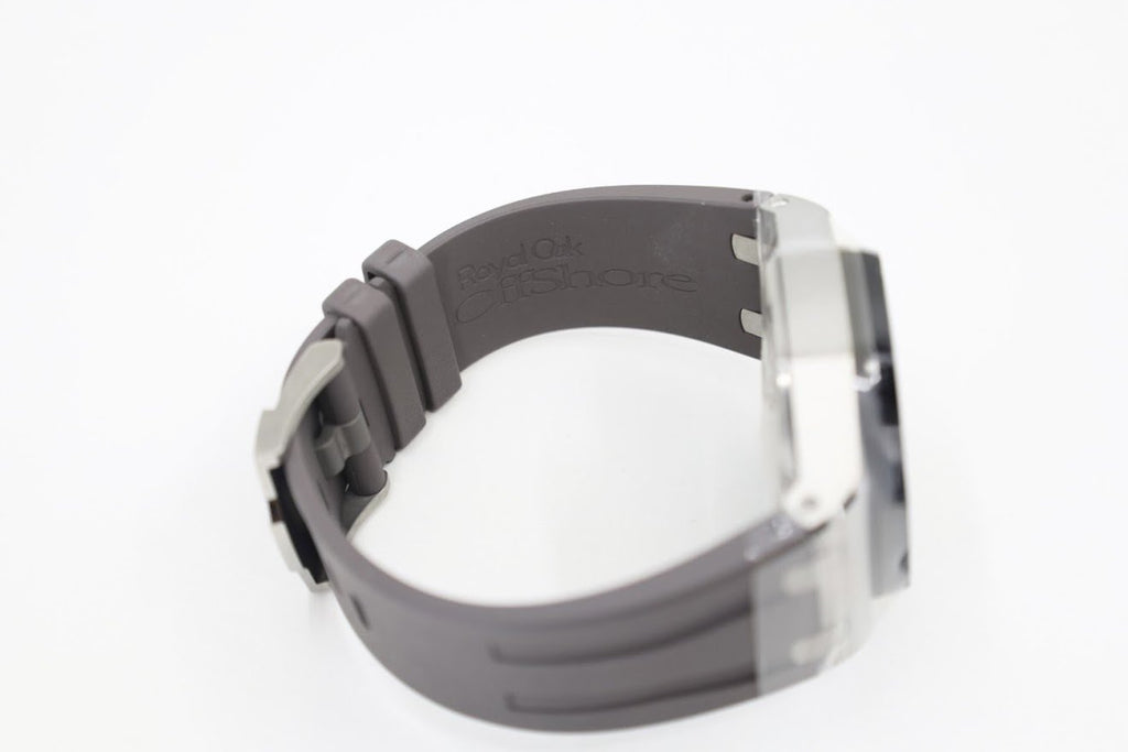 Audemars Piguet Royal Oak Offshore Chronograph Watch-Rhodium Dial 44mm-26400IO.OO.A004CA.01 - Luxury Time NYC INC