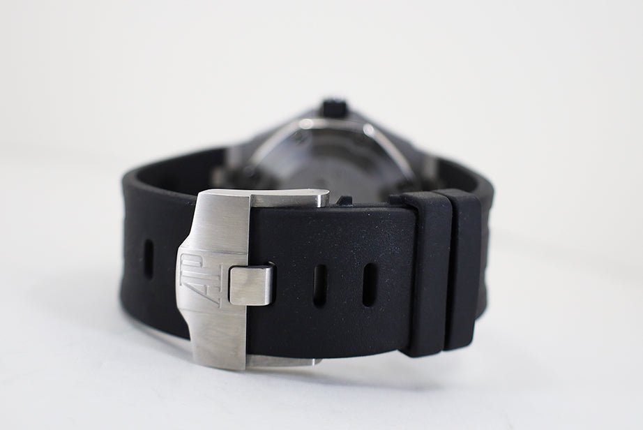 Audemars Piguet Royal Oak Offshore Diver Watch-Black Dial 42mm-15710ST.OO.A002CA.01 - Luxury Time NYC