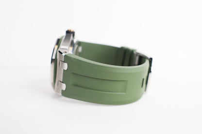 Audemars Piguet Royal Oak Offshore Diver Watch-Green Dial 42mm-15720ST.OO.A052CA.01 - Luxury Time NYC