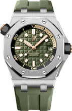 Load image into Gallery viewer, Audemars Piguet Royal Oak Offshore Diver Watch-Green Dial 42mm-15720ST.OO.A052CA.01 - Luxury Time NYC