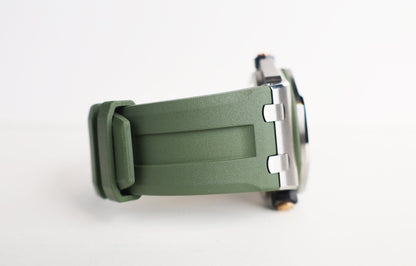 Audemars Piguet Royal Oak Offshore Diver Watch-Green Dial 42mm-15720ST.OO.A052CA.01 - Luxury Time NYC