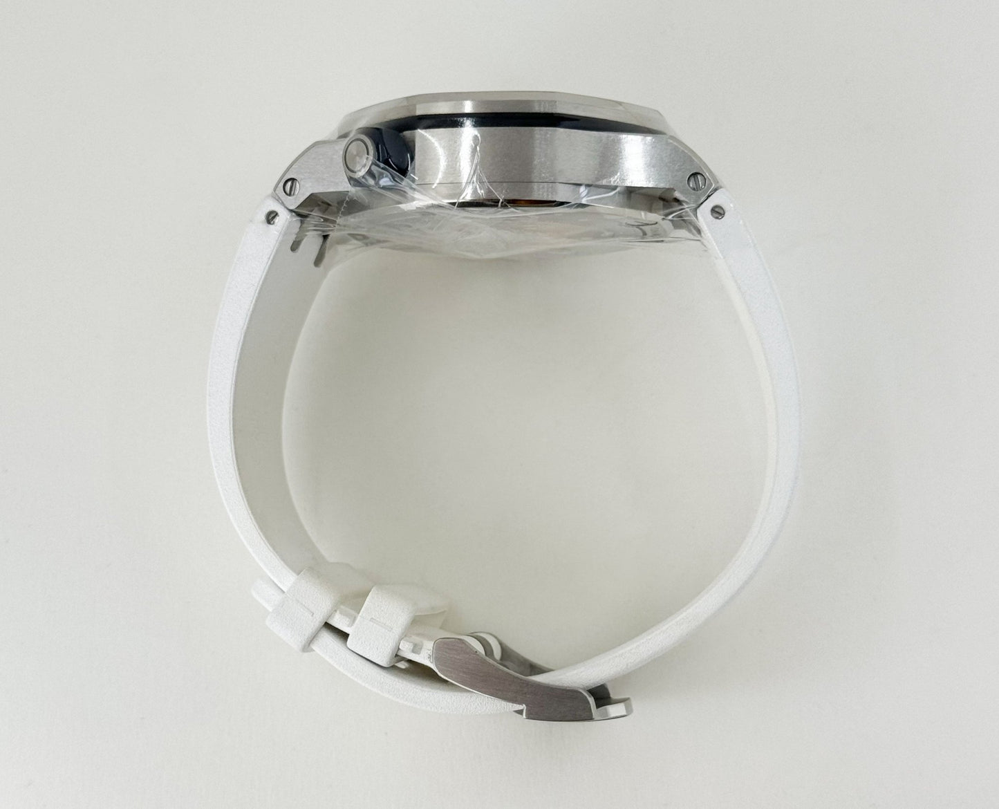 Audemars Piguet Royal Oak Offshore Diver Watch-White Dial 42mm-15710ST.OO.A010CA.01 - Luxury Time NYC