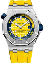 Load image into Gallery viewer, Audemars Piguet Royal Oak Offshore Diver Watch-Yellow Dial 42mm-15710ST.OO.A051CA.01 - Luxury Time NYC INC