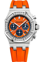 Load image into Gallery viewer, Audemars Piguet Royal Oak Offshore Selfwinding Chronograph Watch-Orange Dial 37mm-26231ST.ZZ.D070CA.01 - Luxury Time NYC INC