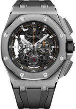 Load image into Gallery viewer, Audemars Piguet Royal Oak Offshore Tourbillon Chronograph Watch-Black Dial 44mm-26407TI.GG.A002CA.01 - Luxury Time NYC INC