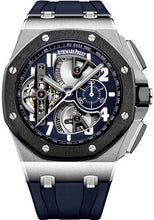 Load image into Gallery viewer, Audemars Piguet Royal Oak Offshore Tourbillon Chronograph Watch-Blue Dial 44mm-26388PO.OO.D027CA.01 - Luxury Time NYC INC