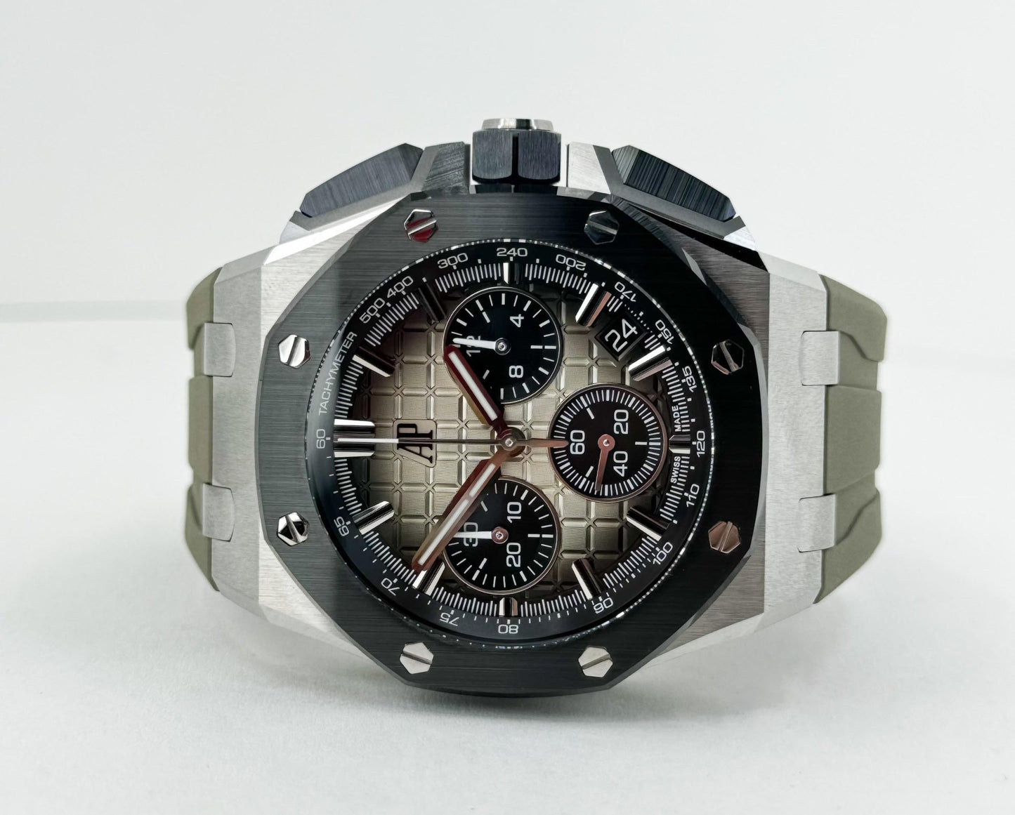 Audemars Piguet Royal Oak Offshore Watch - 43mm - Brown Dial - 26420SO.OO.A600CA.01 - Luxury Time NYC