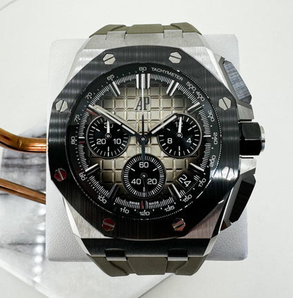 Audemars Piguet Royal Oak Offshore Watch - 43mm - Brown Dial - 26420SO.OO.A600CA.01 - Luxury Time NYC