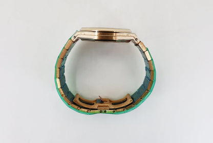 Audemars Piguet Royal Oak Quartz Watch-Blue Dial 33mm-67651BA.ZZ.1261BA.02 - Luxury Time NYC