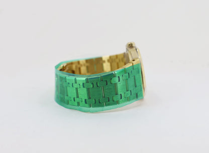 Audemars Piguet Royal Oak Quartz Watch-Blue Dial 33mm-67651BA.ZZ.1261BA.02 - Luxury Time NYC