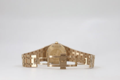 Audemars Piguet Royal Oak Quartz Watch-Brown Dial 33mm-67650OR.OO.1261OR.01 - Luxury Time NYC INC