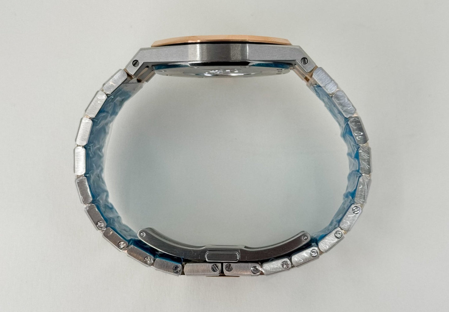 Audemars Piguet Royal Oak Quartz Watch-Pink Dial 33mm-67650SR.OO.1261SR.01 - Luxury Time NYC