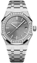 Load image into Gallery viewer, Audemars Piguet Royal Oak Selfwinding 50th Anniversary 37mm Stainless Steel Grey Dial Diamond Bezel 15551ST.ZZ.1356ST.03 - Luxury Time NYC