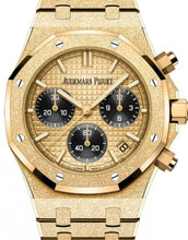 Load image into Gallery viewer, Audemars Piguet Royal Oak Selfwinding Chronograph Frosted Yellow Gold 41mm 26240BA.GG.1324BA.01 - Luxury Time NYC