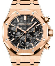 Load image into Gallery viewer, Audemars Piguet Royal Oak Selfwinding Chronograph Rose Gold 41mm Black Dial 26240OR.OO.1320OR.02 - Luxury Time NYC