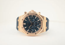 Load image into Gallery viewer, Audemars Piguet Royal Oak Selfwinding Chronograph Rose Gold 41mm Blue Dial 26240OR.OO.D315CR.01 - Luxury Time NYC