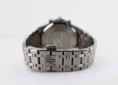 Audemars Piguet Royal Oak Selfwinding Chronograph Stainless Steel 38mm Grey Dial 26715ST.OO.1356ST.02 - Luxury Time NYC