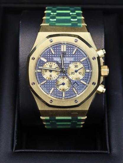 Audemars Piguet Royal Oak Selfwinding Chronograph Watch-Blue Dial 41mm-26331BA.OO.1220BA.01 - Luxury Time NYC INC