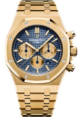 Audemars Piguet Royal Oak Selfwinding Chronograph Watch-Blue Dial 41mm-26331BA.OO.1220BA.01 - Luxury Time NYC INC