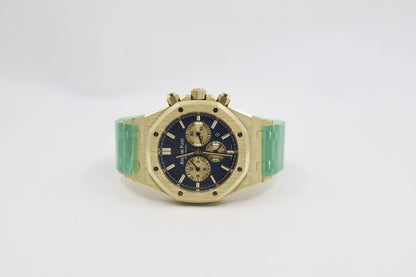 Audemars Piguet Royal Oak Selfwinding Chronograph Watch-Blue Dial 41mm-26331BA.OO.1220BA.01 - Luxury Time NYC INC