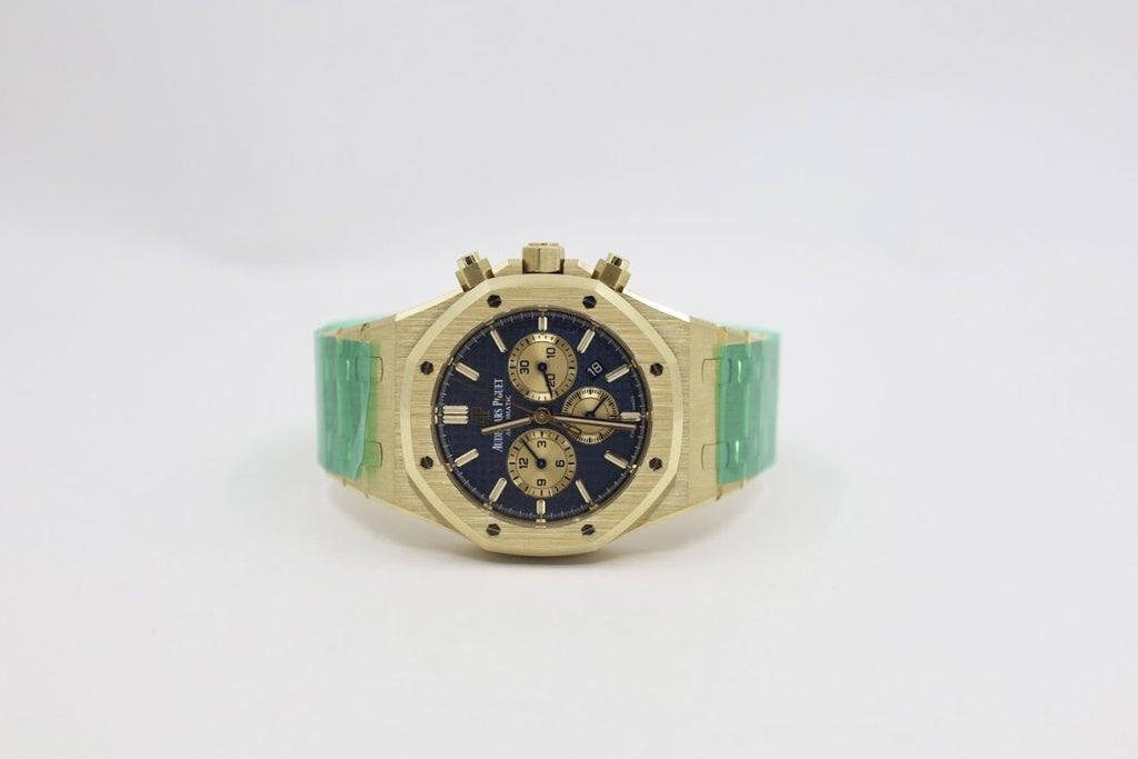 Audemars Piguet Royal Oak Selfwinding Chronograph Watch-Blue Dial 41mm-26331BA.OO.1220BA.01 - Luxury Time NYC INC