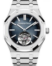 Load image into Gallery viewer, Audemars Piguet Royal Oak Selfwinding Flying Tourbillion Stainless Steel 41mm Blue 26730ST.OO.1320ST.01 - Luxury Time NYC