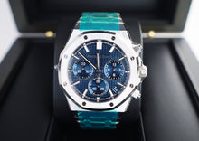 Load image into Gallery viewer, Audemars Piguet Royal Oak Selfwinding Stainless Steel 41mm Blue Dial 26240ST.OO.1320ST.01 - Luxury Time NYC