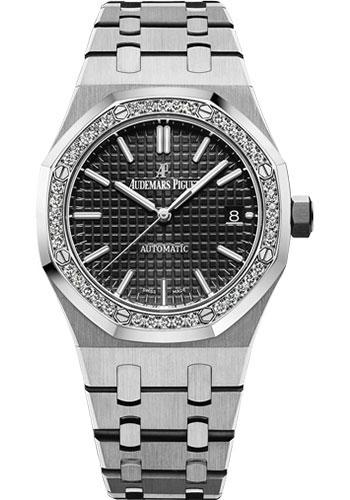 Audemars Piguet Royal Oak Selfwinding Watch-Black Dial 37mm-15451ST.ZZ.1256ST.01.A - Luxury Time NYC INC