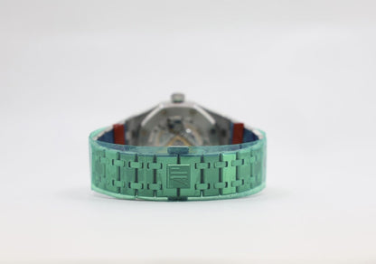 Audemars Piguet Royal Oak Selfwinding Watch-Blue Dial 37mm-15450ST.OO.1256ST.03 - Luxury Time NYC INC